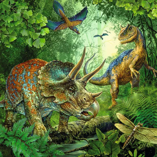 Rburg - Dinosaur Fascination Puzzle 3x49pc - Modern Teaching Aids NZ