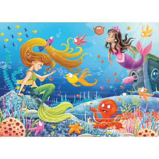 Rburg - Mermaid Tales Puzzle 60pc - Modern Teaching Aids NZ
