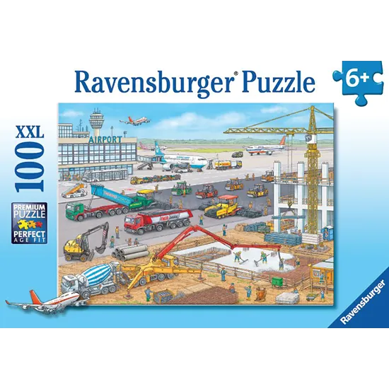 Rburg - Airport Construction Site 100pc - Modern Teaching Aids NZ