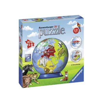 Rburg - 3D Puzzleball Children's Globe 72p - Modern Teaching Aids NZ