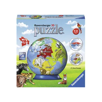 Rburg - 3D Puzzleball Children's Globe 72p - Modern Teaching Aids NZ