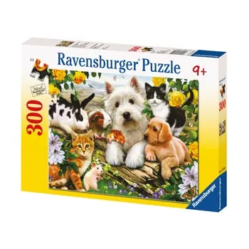 Ravensburger - Happy Animal Babies Puzzle 300pc - Modern Teaching Aids NZ