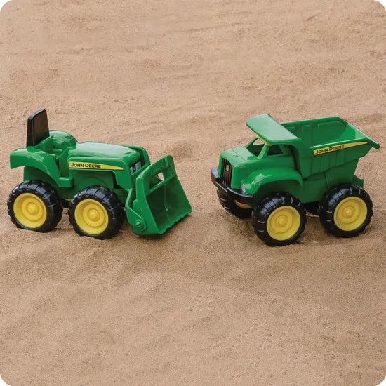 John Deere 15cm Sandpit Vehicles Pack of 2 - Modern Teaching Aids NZ
