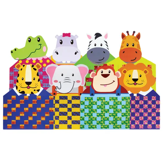 African Animal Weaving Mats - Pack of 24 - Modern Teaching Aids NZ