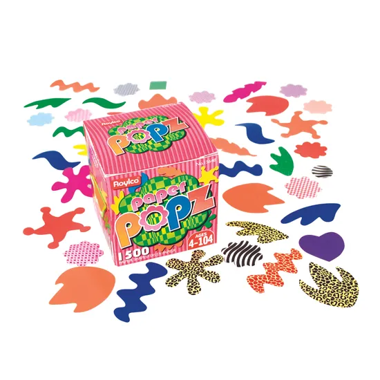 Craft Shapes - Assorted Colours - Pack of 1500 - Modern Teaching Aids NZ