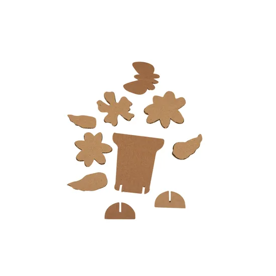 Flower Garden Sculptures - Pack of 20 - Modern Teaching Aids NZ