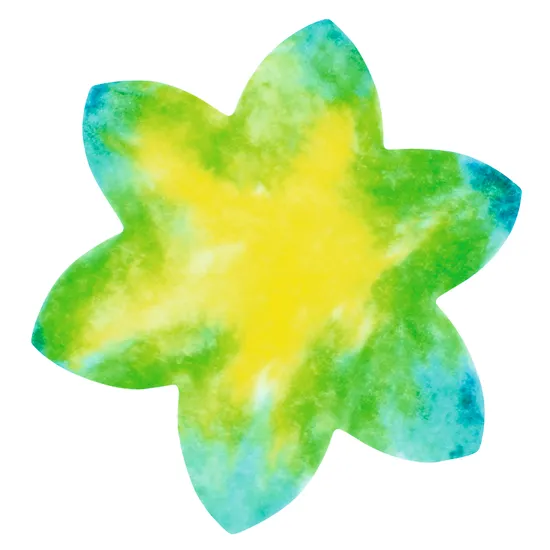 Flowers Colour Diffusing Paper - Pack of 80 - Modern Teaching Aids NZ