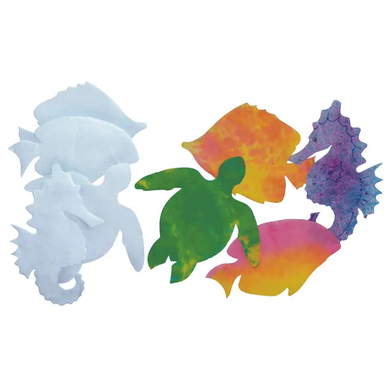 Colour Diffusing Sealife Paper - Pack of 48 - Modern Teaching Aids NZ