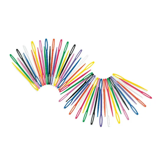 Plastic Lacing Needles 7 cm - Pack of 32 - Modern Teaching Aids NZ