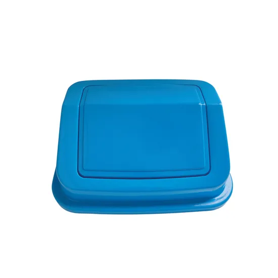 Recycling Bin - Blue Lid, 30 L - Modern Teaching Aids NZ