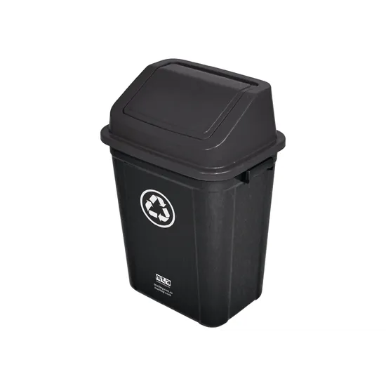Recycling Bin Black - 30 L - Modern Teaching Aids NZ