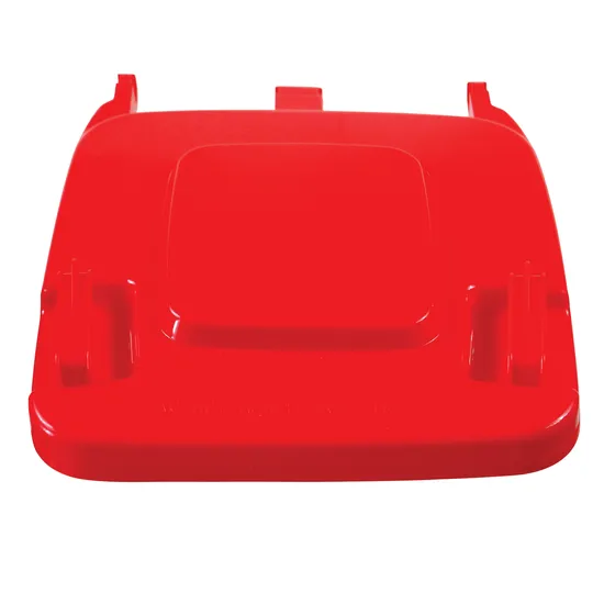 Recycling Bin - 60 litre - Red Lid - Modern Teaching Aids NZ