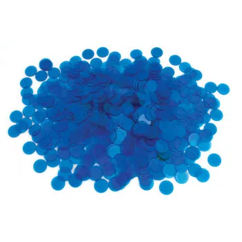Teachables Translucent Round Counters - 2.5cm Blue, 1000 Pieces - Modern Teaching Aids NZ