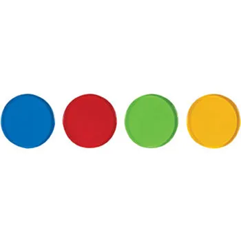 Teachables Translucent Round Counters - 2.5cm, 4 Colours, 1000 Pieces - Modern Teaching Aids NZ