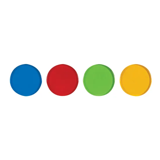 Teachables Translucent Round Counters - 19mm, 1000 Pieces - Modern Teaching Aids NZ