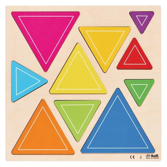 Rolf Triangles Puzzle 10 Pieces - Modern Teaching Aids NZ