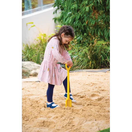 Plastic Midi Spade Yellow - 57cm Long - Modern Teaching Aids NZ