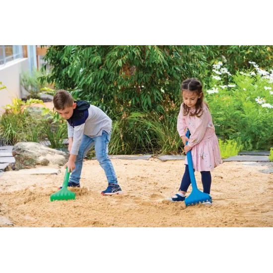 Plastic Rake -Blue - 65cm Long - Modern Teaching Aids NZ