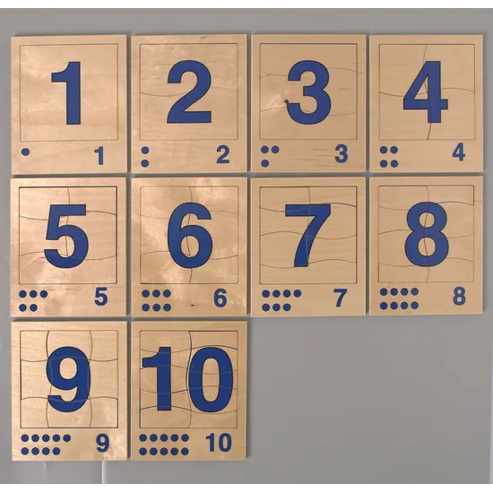 Numbers 1 to 10 Insets - Modern Teaching Aids NZ