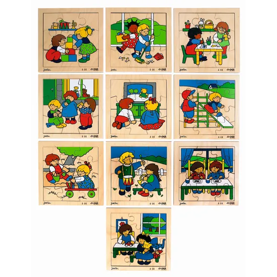 Friendships Puzzle Series Set of 10 - Modern Teaching Aids NZ