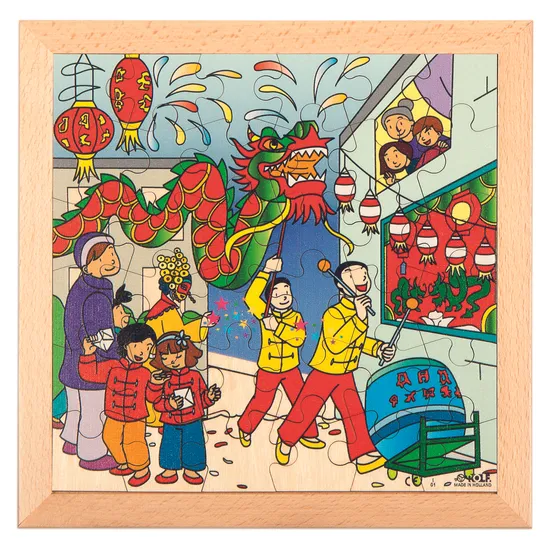 Chinese New Year Puzzle 36 Piece - Modern Teaching Aids NZ