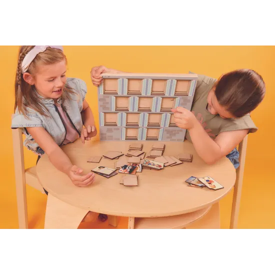 Culture House 3 Layer Puzzle - Modern Teaching Aids NZ