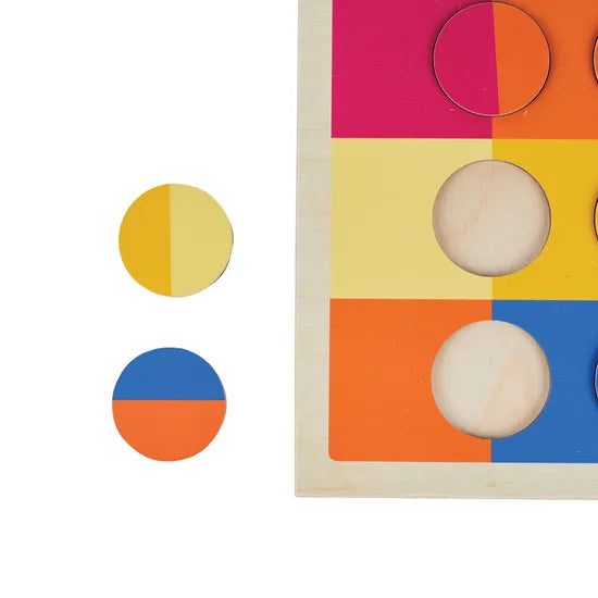 Rolf Rainbow Circle 12 Piece Puzzle - Modern Teaching Aids NZ