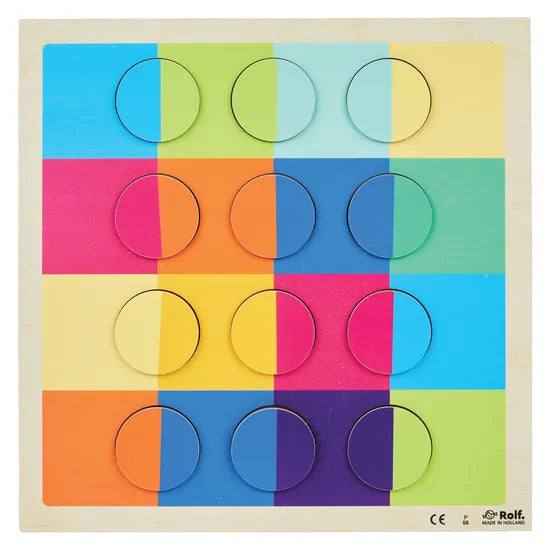 Rolf Rainbow Circle 12 Piece Puzzle - Modern Teaching Aids NZ