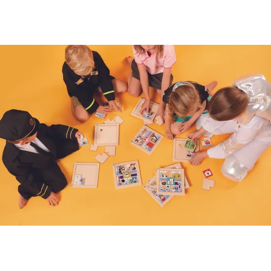 Puzzle Series Professions Set of 10 - Modern Teaching Aids NZ