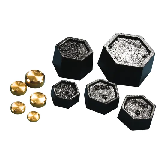 Metric Weight Set - 10 Pieces - Modern Teaching Aids NZ