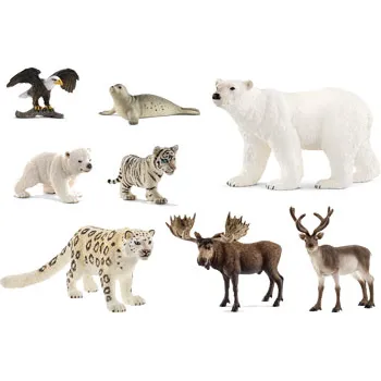 Schleich - Arctic Animals, Set of 8 - Modern Teaching Aids NZ