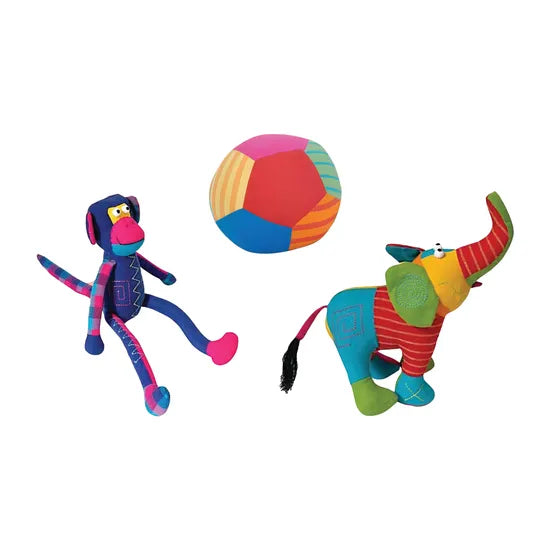 Patchwork Toys Set of 3