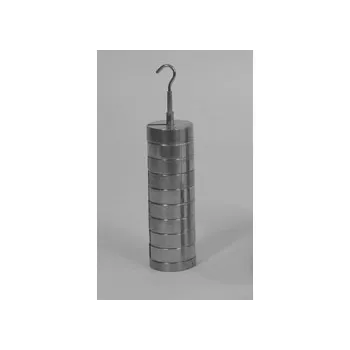 Slotted Weight Set of 9 x 50g with 50g Carrier - Modern Teaching Aids NZ