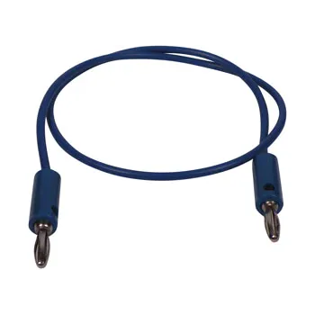 Banana Leads Standard 42cm Blue PK10 - Modern Teaching Aids NZ