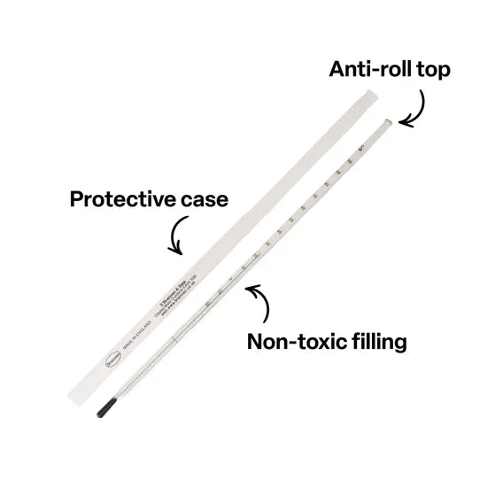 Thermometer - Spirit Green, 10°C - +110°C