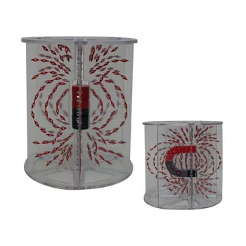 Magnetic Field Demonstrator - 3D Large - Set of 2 - Modern Teaching Aids NZ