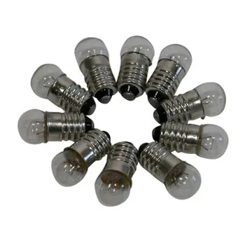 Lamp - MES Base - 12V 100mA, Pack of 10 - Modern Teaching Aids NZ