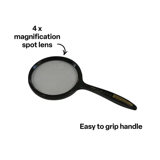 Magnifier - Hand Held - 2x 4x Magnification - Modern Teaching Aids NZ