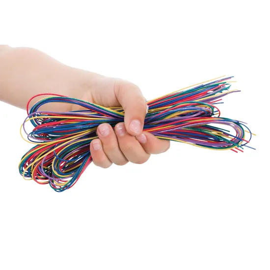 TeacherGeek Multicoloured Stranded Hook-Up Wire Sections - Modern Teaching Aids NZ