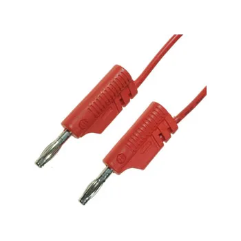 Banana Leads Heavy Duty - Red, 30 cm