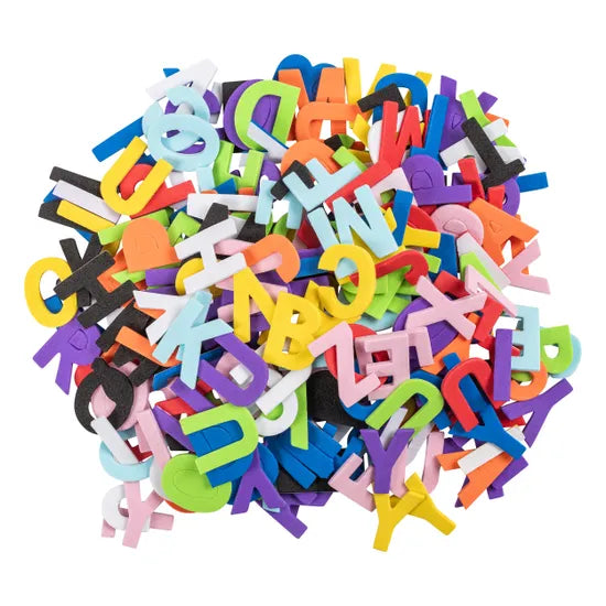 Foam Alphabet Stickers - Pack of 400 - Modern Teaching Aids NZ