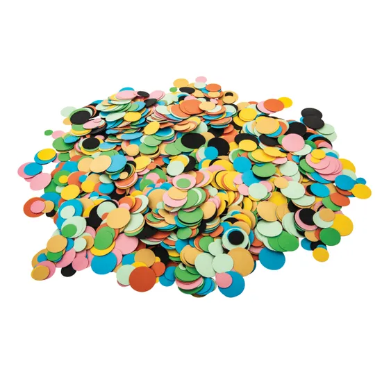 Creatistics Assorted Circle Mosaic Pieces - 180 g - Modern Teaching Aids NZ
