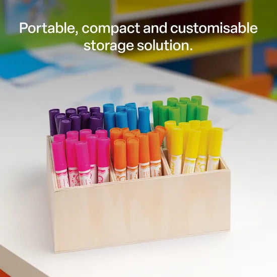 Wooden Desk Caddy - Modern Teaching Aids NZ