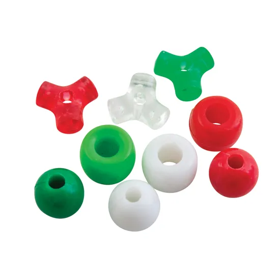 Christmas Beads 150 g - Assorted - Modern Teaching Aids NZ