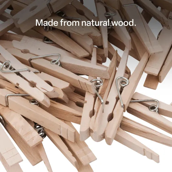 Wooden Pegs - Pack of 48 - Modern Teaching Aids NZ