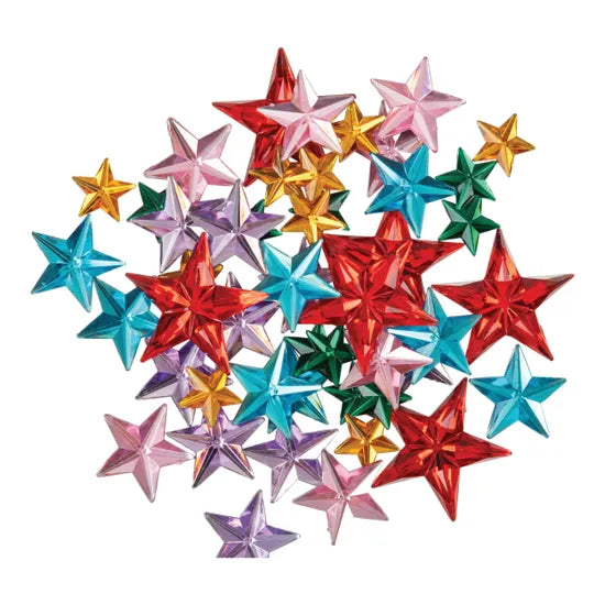 Star Rhinestones - Pack of 50 - Modern Teaching Aids NZ