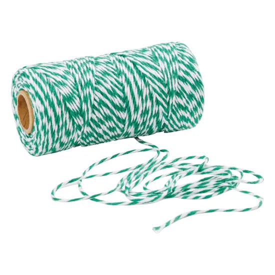 Bakers Twine Green and White 100m - Modern Teaching Aids NZ