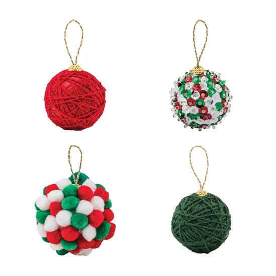 Creatistics Decofoam Baubles with Cord- Pack of 10 - Modern Teaching Aids NZ