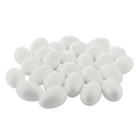 Decofoam Eggs 7cm - Pack of 25 - Modern Teaching Aids NZ