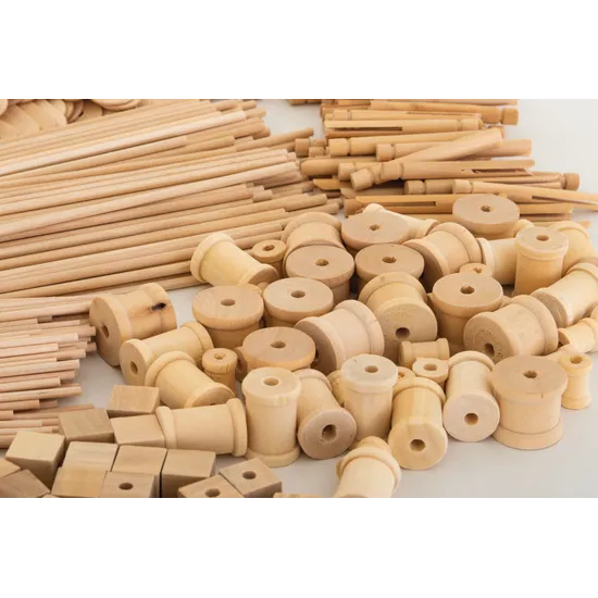 Construction Value Pack Natural - Pack of 1000 - Modern Teaching Aids NZ
